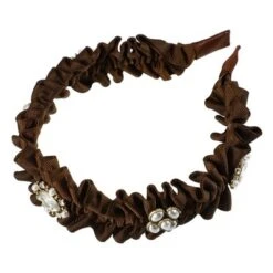 Unique Bargains Women's Rhinestone Pleated Headband Faux Pearl Headband 1 Pc -UNIQUE BARGAIN Shop GUEST e383a0f5 5e87 48b1 b6df f7b0d42862f2