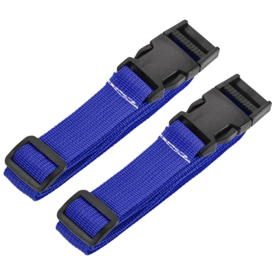 Unique Bargains Travel Luggage Adjustable Buckle Belt Utility Strap 2 Pcs 5 Unique Bargains Travel Luggage Adjustable Buckle Belt Utility Strap 2 Pcs - Image 5