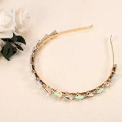 Unique Bargains Women's Metal Square Colorful Glass Crystal Rhinestone Headband -UNIQUE BARGAIN Shop GUEST e52fc4b7 0e67 4c64 8890 ea1f6bfd875a