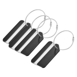 Unique Bargains Aluminium Lightweight Identifier Card Travel Luggage Tags 4 Pcs -UNIQUE BARGAIN Shop GUEST e593af30 2c37 4ab2 8d1a 78a09e804ceb
