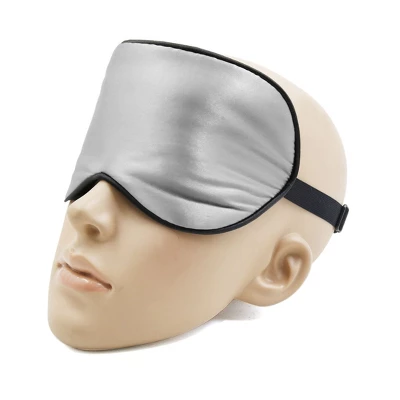 Unique Bargains Soft Silk Travel Eyes Pad Sleeping Eye Shade Cover Blindfold Eye Masks 1Pc 9 Unique Bargains Soft Silk Travel Eyes Pad Sleeping Eye Shade Cover Blindfold Eye Masks 1Pc - Image 9