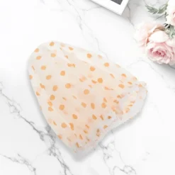 Unique Bargains Reusable Dots Single Layer Shower Cap 1 Pc -UNIQUE BARGAIN Shop GUEST e5e23781 3397 4db5 801d d7264c993331