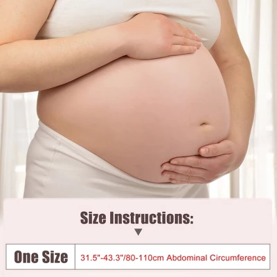 Unique Bargains Pregnancy Women Abdomen Support Adjustable Belly Bands Black 1PC 3 Unique Bargains Pregnancy Women Abdomen Support Adjustable Belly Bands Black 1PC - Image 3