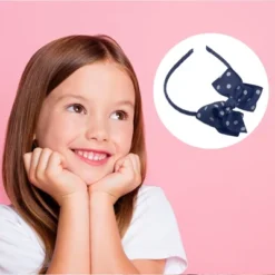Unique Bargains Polka Dot Bow Headband Fashion Cute Polyester Hairband For Teenager 6.7x4.7 Inch -UNIQUE BARGAIN Shop GUEST e67ee514 fb4f 43a8 9b6d 3710fe0df3f1