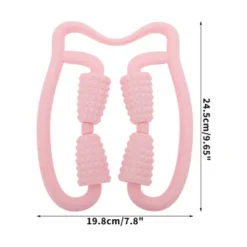 Unique Bargains Durable Four Wheel Foot Massager 1 Pc