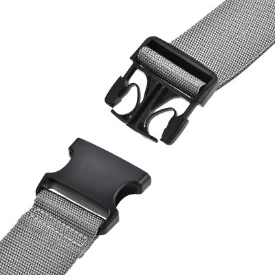 Unique Bargains Luggage Strap Suitcase Belt With 2 Buckles Cross Adjustable PP Travel Accessory 3 Unique Bargains Luggage Strap Suitcase Belt With 2 Buckles Cross Adjustable PP Travel Accessory - Image 3