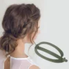 Unique Bargains Women Fashion Oval Hairpin Hairdo Clips 1 Pc