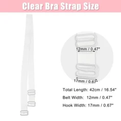 Unique Bargains ABS Non-Slip Adjustable Invisible Clear Bra Shoulder Strap Transparent 3 Pair -UNIQUE BARGAIN Shop GUEST e859b921 2255 41bb 8602 3cd3480fc777