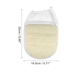Unique Bargains Shower Gloves For Bath For Shower 8.66"x5.71" Beige 1 Pc -UNIQUE BARGAIN Shop GUEST e8b73a3a 34e8 4a19 b996 21614202175d