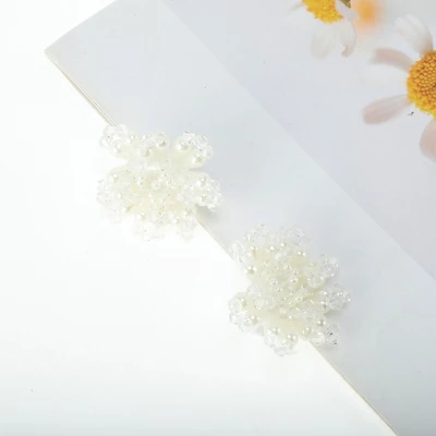 Unique Bargains Pearls Flowerss Shoelace Charms White 1 Pair 4 Unique Bargains Pearls Flowerss Shoelace Charms White 1 Pair - Image 4