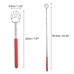 Unique Bargains 4 Pcs Extendable Bear Claw Stainless Steel Back Scratcher Red Green Purple Black -UNIQUE BARGAIN Shop GUEST e9305875 b271 492d 8e83 0f566f105900