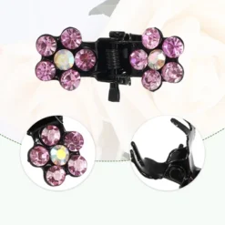 Unique Bargains Girl's Metal Rhinestone Mini Floral Hair Claw Clip 12 Pcs -UNIQUE BARGAIN Shop GUEST e9a34201 3709 49c3 aedf e2713f969898