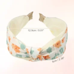 Unique Bargains Women's Wide Floral Knot No Slip Fashion Headbands 2.36" Beige -UNIQUE BARGAIN Shop GUEST e9cf4867 b76a 432c aff0 766ec7f0ae6b