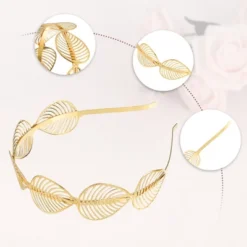 Unique Bargains Women's Alloy Metal Leaf Shape Headbands Gold Tone 5.12"x1.06" 4 Pcs 7 Unique Bargains Women's Alloy Metal Leaf Shape Headbands Gold Tone 5.12"x1.06" 4 Pcs -UNIQUE BARGAIN Shop GUEST ea5bbd9e 9c37 4505 ba8f ab5f10c46e7b