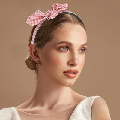 Unique Bargains Girl's Classic Elegant Mesh Headbands 5.51"x4.72"x0.55" Red Pink 2 Pcs 1 Unique Bargains Girl's Classic Elegant Mesh Headbands 5.51"x4.72"x0.55" Red Pink 2 Pcs