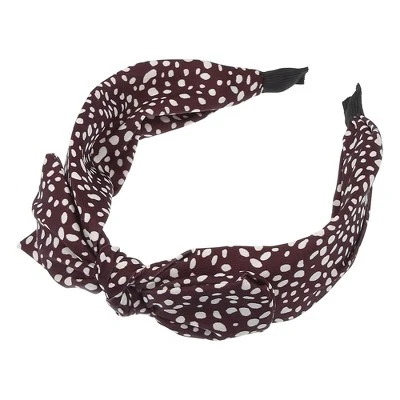Unique Bargains Women's Fashion Leopard Spot Wide Bow Headbands 7 Unique Bargains Women's Fashion Leopard Spot Wide Bow Headbands - Image 7