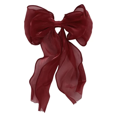 Unique Bargains Women's Cute Bow Hair Pins 10.24"x6.69"x0.79" 1 Pc 10 Unique Bargains Women's Cute Bow Hair Pins 10.24"x6.69"x0.79" 1 Pc - Image 10