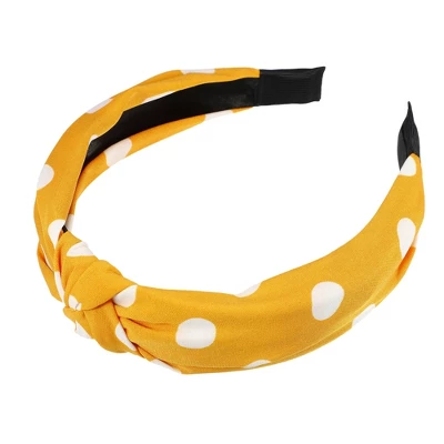 Unique Bargains Women's Polka Dot Knotted Headband 1 Pc 7 Unique Bargains Women's Polka Dot Knotted Headband 1 Pc - Image 7