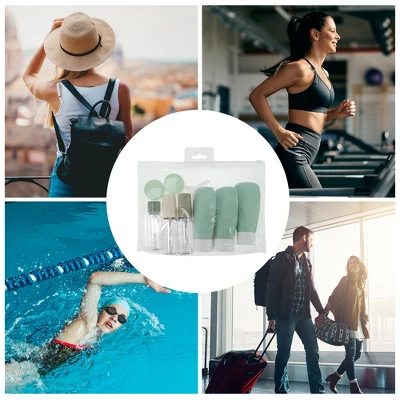 Unique Bargains Portable Travel Container Set 8 Pcs 4 Unique Bargains Portable Travel Container Set 8 Pcs - Image 4