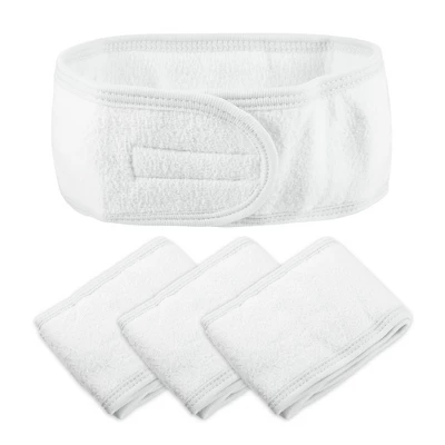 Unique Bargains Spa Headband Soft Women Hair Bands For Face Washing Bath Facial Mask Yoga 4 Pcs 17 Unique Bargains Spa Headband Soft Women Hair Bands For Face Washing Bath Facial Mask Yoga 4 Pcs - Image 17