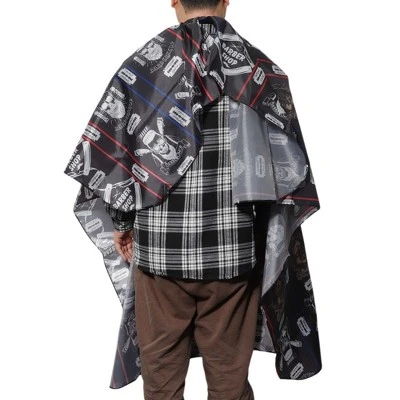Unique Bargains Fashion Hair Cutting Cape 66.93"x57.09" Black White 1 Pc 1 Unique Bargains Fashion Hair Cutting Cape 66.93"x57.09" Black White 1 Pc
