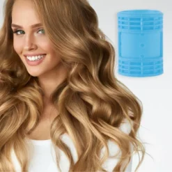 Unique Bargains Women's Heatless Voluminous Hair Rollers 2.64"x1.73" 6pcs