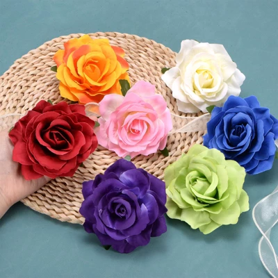 Unique Bargains Elegant Fabric Rose Hair Clip Brooch 3 Pcs 5 Unique Bargains Elegant Fabric Rose Hair Clip Brooch 3 Pcs - Image 5