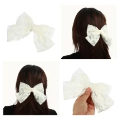 Unique Bargains Large Lace Bowknot Hair Clips Beige 2 Pcs 8 Unique Bargains Large Lace Bowknot Hair Clips Beige 2 Pcs -UNIQUE BARGAIN Shop GUEST eef9c466 69b1 4f49 b7ee 37aeb8fba5c9