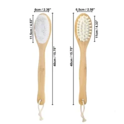Unique Bargains Double-Side Long Handle Bath Brush For Shower 15.75" Length White 1 Pc 8 Unique Bargains Double-Side Long Handle Bath Brush For Shower 15.75" Length White 1 Pc -UNIQUE BARGAIN Shop GUEST ef04c82a 8e07 4f93 8184 fe0618f89d73