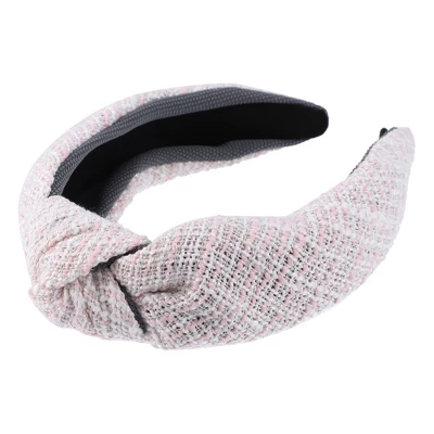Unique Bargains Women's Houndstooth Knotted Headbands Accessories Hairband 1.18 Inch Wide 1 Pc 6 Unique Bargains Women's Houndstooth Knotted Headbands Accessories Hairband 1.18 Inch Wide 1 Pc - Image 6