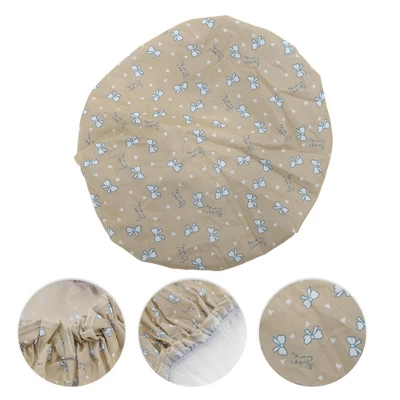 Unique Bargains Women's Beautiful Bow Bath Cap 1 Pc 2 Unique Bargains Women's Beautiful Bow Bath Cap 1 Pc - Image 2