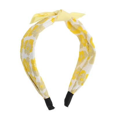 Unique Bargains Girl's Elegant Flower Pattern Headbands 6.30"x4.72"x2.05" Yellow 1 Pc 3 Unique Bargains Girl's Elegant Flower Pattern Headbands 6.30"x4.72"x2.05" Yellow 1 Pc - Image 3
