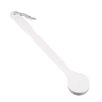 Unique Bargains Long Handle Bath Brush For Shower 15.55" Length White 1 Pc 5 Unique Bargains Long Handle Bath Brush For Shower 15.55" Length White 1 Pc - Image 5