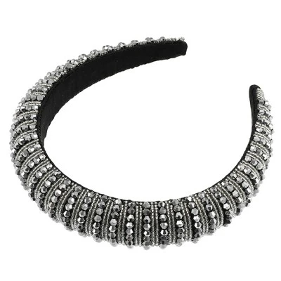 Unique Bargains Crystal Headband Rhinestone Hairband For Women 1.2 Inch Wide 1Pcs 9 Unique Bargains Crystal Headband Rhinestone Hairband For Women 1.2 Inch Wide 1Pcs - Image 9
