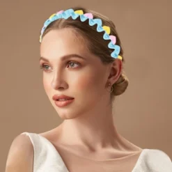 Unique Bargains Gilr's Elegant Heart-shaped Headbands 5.91"x5.31"x0.51" 1 Pc