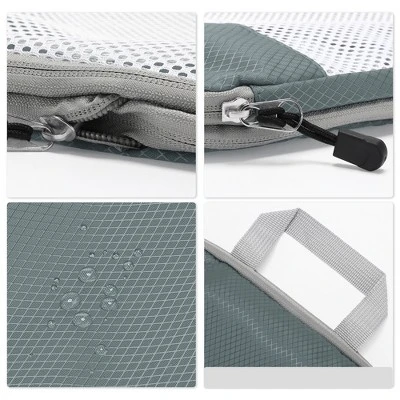 Unique Bargains Luggage Organizer Travel Bags For Travel Gray 1 Set 1 Unique Bargains Luggage Organizer Travel Bags For Travel Gray 1 Set