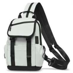 Unique Bargains Lightweight Waterpoof Convertible Sling Bag With USB Charge Port -UNIQUE BARGAIN Shop GUEST f1f70934 8f84 4151 a424 ea24eb0b98f2