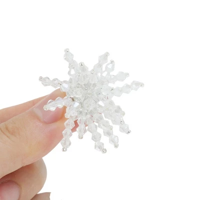 Unique Bargains Bead Firework Shoelace Charms Transparent 1 Pair 2 Unique Bargains Bead Firework Shoelace Charms Transparent 1 Pair - Image 2