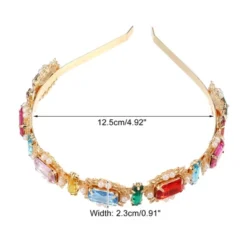 Unique Bargains Women's Metal Colorful Rhinestone Faux Crystal Headband 4.92"x0.91" 1 Pc 7 Unique Bargains Women's Metal Colorful Rhinestone Faux Crystal Headband 4.92"x0.91" 1 Pc -UNIQUE BARGAIN Shop GUEST f2a0c9aa 2fdf 439d ad2e e595dd4f46c3