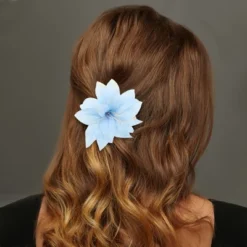 Unique Bargains Artificial Flowers Hair Clip 2 Pcs