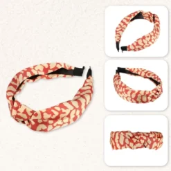 Unique Bargains Women's Leopard Pattern Knotted Headband 1 Pc Red -UNIQUE BARGAIN Shop GUEST f33e4f68 b0b0 475c a0bd 57f17f9903c0