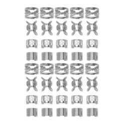 Unique Bargains Hollow 4 Styles Hair Cuffs Dreadlock 40 Pcs -UNIQUE BARGAIN Shop GUEST f3bf30f2 e233 432e 91fc 0cd43ca575bb