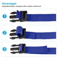 Unique Bargains Polyester Adjustable Travel Bag Luggage Strap With Buckle 2 Pcs -UNIQUE BARGAIN Shop GUEST f3d9df1e 4ddf 435e 989e ada91e9a8f74