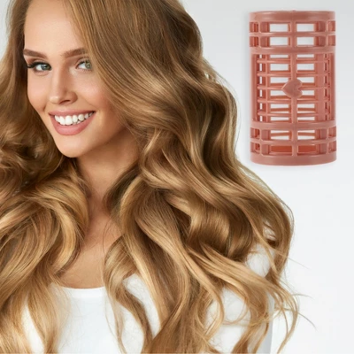 Unique Bargains Women's Heatless Voluminous Hair Roller 2.68"x1.18" 8Pcs 1 Unique Bargains Women's Heatless Voluminous Hair Roller 2.68"x1.18" 8Pcs