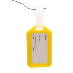 Unique Bargains Rectangle Shape Plastic Bag Name Label Luggage Tag 20 Pcs Yellow White 8 Unique Bargains Rectangle Shape Plastic Bag Name Label Luggage Tag 20 Pcs Yellow White -UNIQUE BARGAIN Shop GUEST f5a78524 7b62 49fc b4e3 53a52a0f0cd4