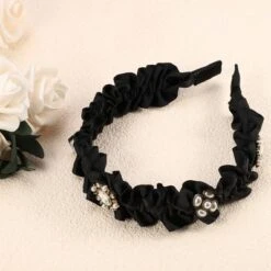 Unique Bargains Women's Rhinestone Pleated Headband Faux Pearl Headband 1 Pc -UNIQUE BARGAIN Shop GUEST f5f4f225 f2ba 4ca9 be1e 85f6b27a8ebb