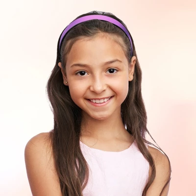 Unique Bargains Girl's Satin Headband 1.57" Wide 1 Pc 1 Unique Bargains Girl's Satin Headband 1.57" Wide 1 Pc