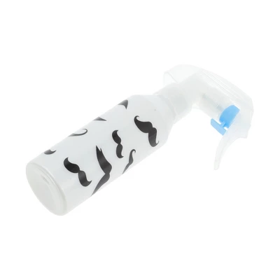 Unique Bargains Moustache Pattern Hair Spray Bottles Black White 1 Pc 4 Unique Bargains Moustache Pattern Hair Spray Bottles Black White 1 Pc - Image 4