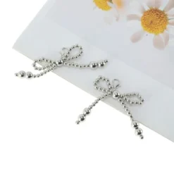 Unique Bargains Faux Pearl Bow Style 11 Shoelace Charms Silver Tone 1 Pair -UNIQUE BARGAIN Shop GUEST f9099541 39c9 43c6 ba9b fe63359ac704