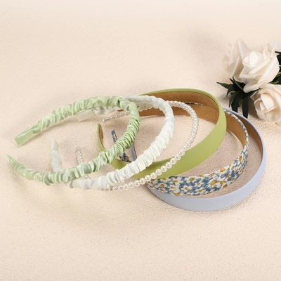 Unique Bargains Women's Fashion Different Designs Headbands Set Multicolored 6 Pcs 4 Unique Bargains Women's Fashion Different Designs Headbands Set Multicolored 6 Pcs - Image 4